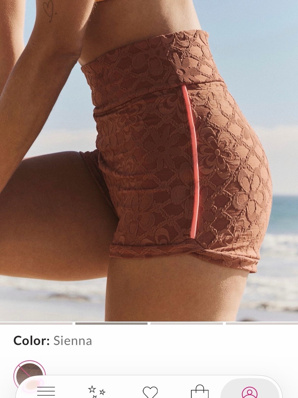 free-est Marley High-waisted Boyshort Surf Bottoms
